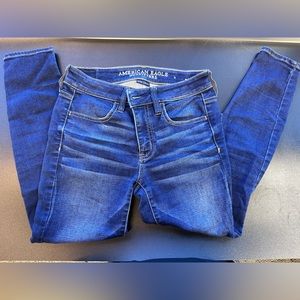 American Eagle super stretch jegging Crop